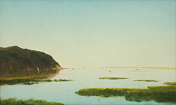 John F Kensett - View of the Shrewsbury River, New Jersey - Google Art Project