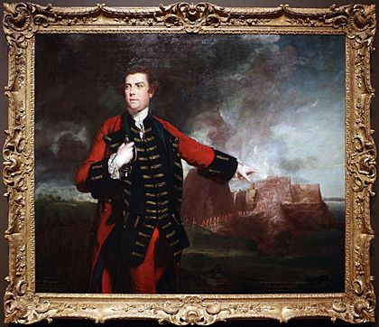 Joshua reynolds, ritratto del general maggiore william keppel, 1762-65 ca