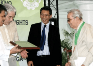 Jovito Salonga- 2010 Ka Pepe Diokno Human Rights Award