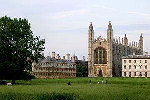 King's College Chapel from The Backs, Cambridge, UK