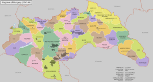 Kingdom of Hungary 1944 44 Varmegye