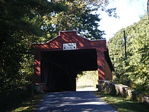 Kutz's Mill Covered Bridge northbound