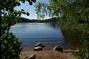 Kuusijärvi lake in Vantaa