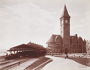 Lake Front Depot 1898 LOC ds.00203