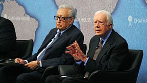 Lakhdar Brahimi and Jimmy Carter (9361815919)