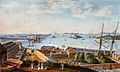 Le port et la rade de Lorient vers 1800