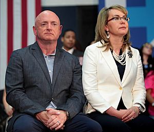 Mark Kelly and Gabrielle Giffords by Gage Skidmore
