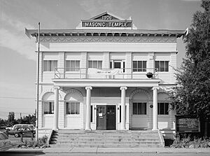 Masonic Temple, 809 First Avenue, Fairbanks (Fairbanks North Star Borough, Alaska)