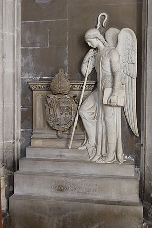 Memorial to George Tomline in Winchester Cathedral