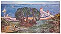 Munch, Bäume am Meer (1904, Linde Frieze)