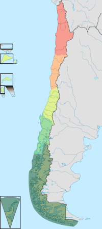 Natural Regions of Chile