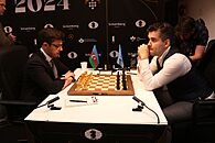 Nijat Abasov - Ian Nepomniachtchi, Candidates Tournament 2024 04