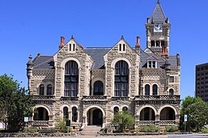 Old Victoria County Texas Courthouse South Elevation