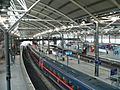 Overview of Leeds City railway station 13