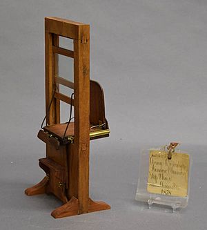 Patent Model for a Window Cleaning Chair