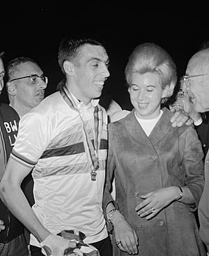 Patrick Sercu with wife 1967