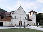 Patrocinio de Maria Church facade (Cebu South Road, Bonjoon, Cebu; 01-18-2023)