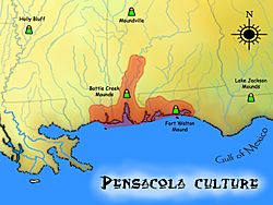 Pensacola culture map HRoe 2012