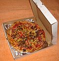 Pizza Toscana in box