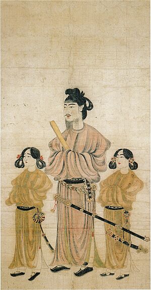 Portrait of Prince Shōtoku and Two Princes.jpg