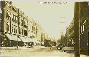 PostcardOneontaNYMainStCirca1909
