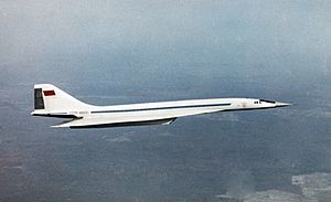RIAN archive 566221 Tu-144 passenger airliner