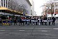 Rachel Dolezal leads the MLK March in Spokane 2015