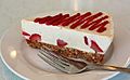 Raw Strawberry Shortcake at Loving Hut Vegan Restaurant