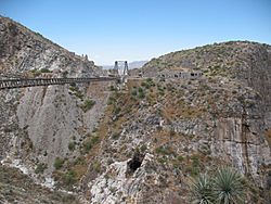 Recuerdo del Puente de Ojuela - Gold Mine - 1892 - near Torreon, Mexico 008-800X600
