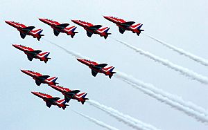 Red Arrows, Southport Airshow 2009 (01)