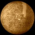 Reprocessed Mariner 10 image of Mercury
