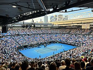 Rod Laver Arena Melbourne Park Australian Open 2023 quarter final