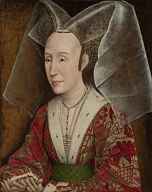 Rogier van der Weyden (workshop of) - Portrait of Isabella of Portugal