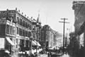 Seattle - looking east on Yesler Way, 1887