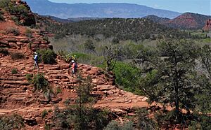 Sedona - Hiking above Oak Creek