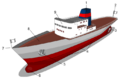 Ship diagram-numbers