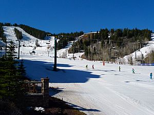 Skiing at Deer Valley Utah photo Ramey Logan