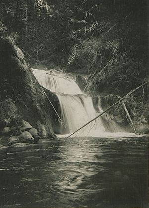 South Kanaka Creek Falls, Websters Corners, British Columbia (HS85-10-30630)