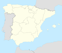 Location of Chía in Spain