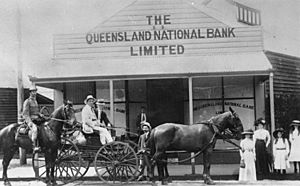 StateLibQld 1 153987 Childrers branch of the Queensland National Bank in 1912