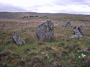 Stone circle, Corick