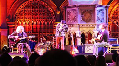 The Charlatans play acoustic at the Union Chapel