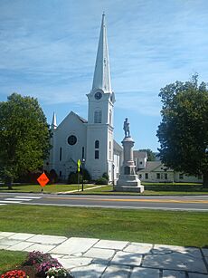 The Congregational Church in Manchester Village Vermont