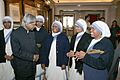 The President, Dr. A.P.J. Abdul Kalam meeting with the Sisters from the Mother Teresa Mission of Charity at Athens on April 27, 2007. These sisters are engaged in running number of old age home in Greece