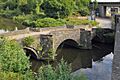 The old Leckwith road bridge crossing the River Ely - Cardiff - geograph.org.uk - 1393595