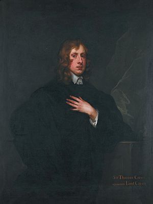 Thomas Crew, 2nd Baron Crew of Stene (1624-1697), by Peter Lely