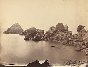 Timothy H. O'Sullivan, Tufa Domes, Pyramid Lake, Nevada, 1867, NGA 115375