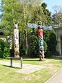 Totem Poles at the Captain Cook Birthplace Museum