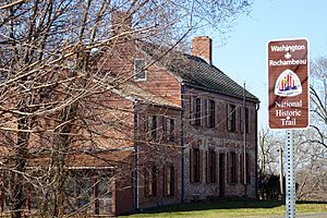 Van Veghten House, Finderne, NJ - Washington-Rochambeau Revolutionary Route