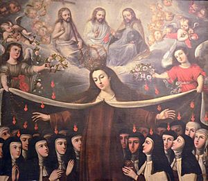 Virgen del Carmen by Isabel de Santiago.jpg